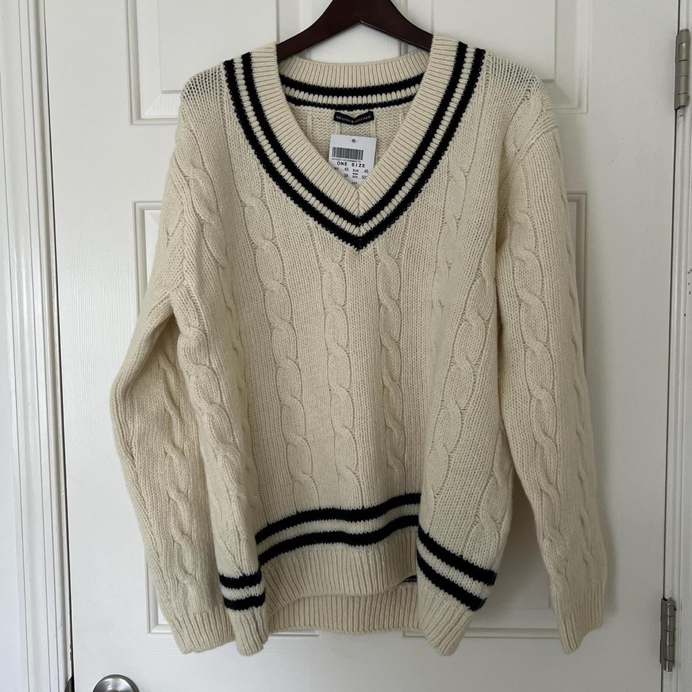 Brandy wool sweater